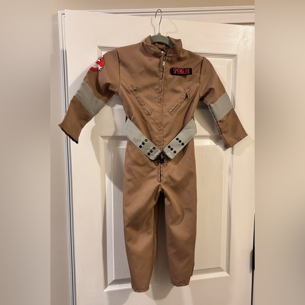Kids Ghostbuster Costume - Tan